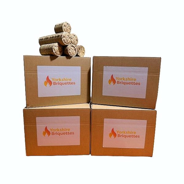 Hardwood Briquettes - 4 Boxes